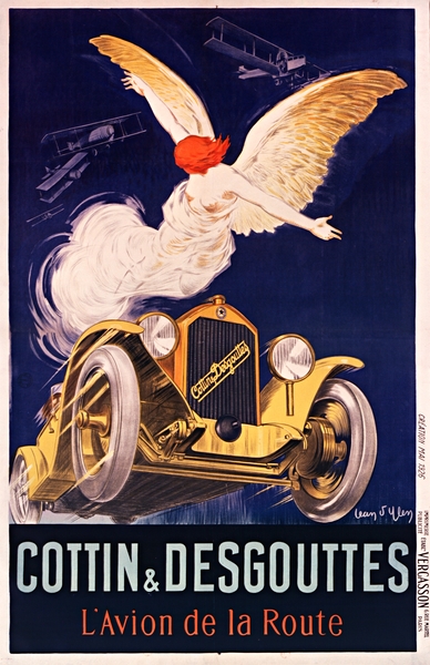 Cottin et Desgouttes l’avion de la route 1926 by Jean dYlen Poster by IStockHistory com
