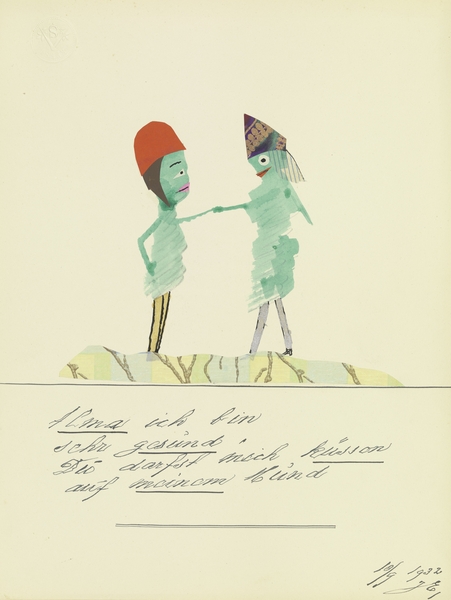 ‘Alma ich bin sehr gesund …’ 1932  My Pictures Become Wilder and Wilder By John Elsas by IStockHistory com