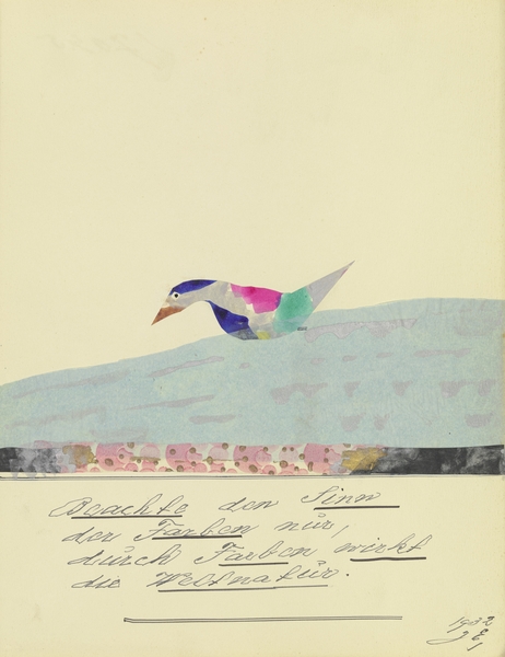 ‘Beachte den Sinn der Farben nur …’ 1932  My Pictures Become Wilder and Wilder By John Elsas by IStockHistory com