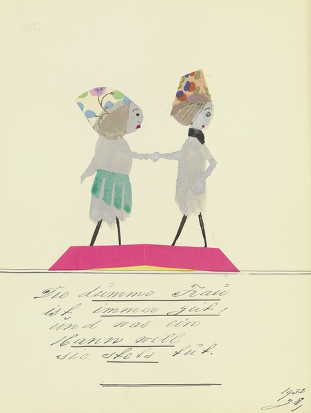 ‘Die dumme Frau ist immer gut …’ 1932  My Pictures Become Wilder and Wilder By John Elsas by IStockHistory com