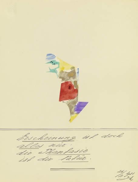 ‘Erscheinung ist doch alles nur …’ 1931  My Pictures Become Wilder and Wilder By John Elsas by IStockHistory com