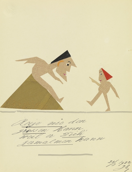 ‘Reize nie den grossen Mann …’ 1931  My Pictures Become Wilder and Wilder By John Elsas by IStockHistory com