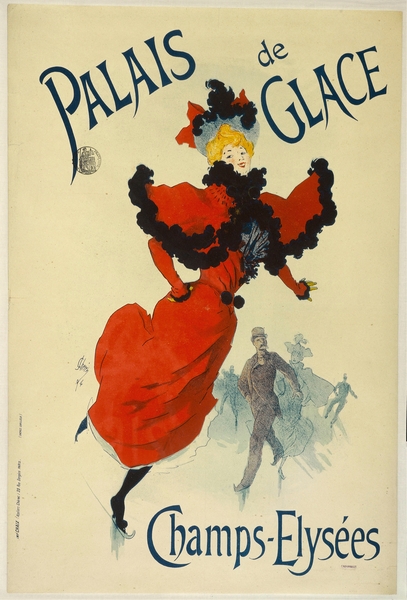 Palais De Glace Champs-Elysées 1894 Poster by Jules Chéret by IStockHistory com