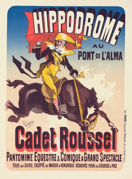 Cadet Roussel 1898 Poster by Jules Chéret by IStockHistory com