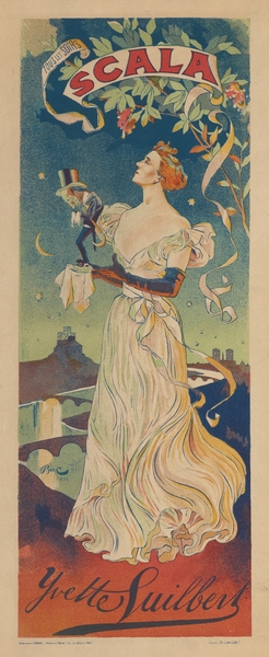 Scala 1895-1900 Poster by Jules Chéret by IStockHistory com