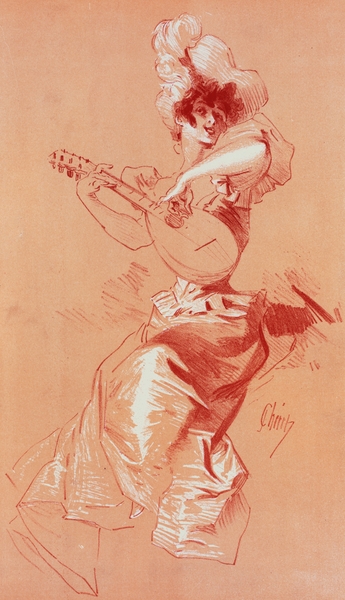 Maîtres de l’Affiche 1899 Illustration by Jules Chéret by IStockHistory com