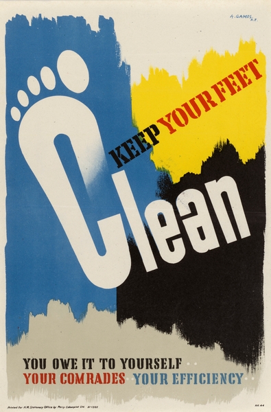 Keep Your Feet Clean Print