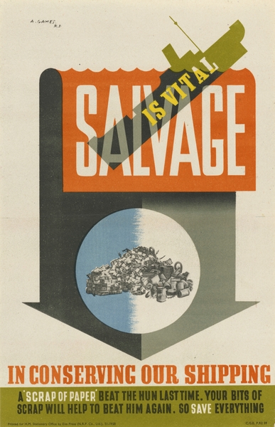 Salvage is Vital in Conserving out Shipping by IStockHistory com