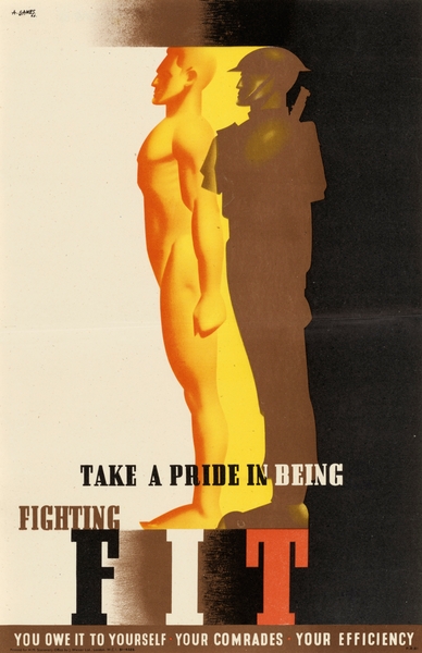 Take a Pride in Being Fighting Fit by IStockHistory com