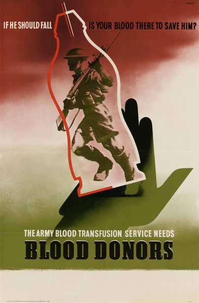 The Army Blood Transfusion Service Needs Blood Donors by IStockHistory com
