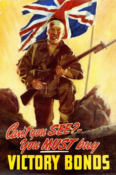 Can’t You See You Must Buy Victory Bonds by IStockHistory com