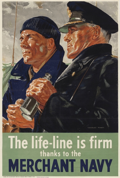 The Life-Line is Firm Thanks to the Merchant Navy by IStockHistory com