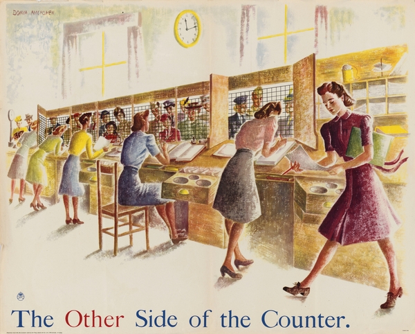 The Other Side of the Counter by IStockHistory com