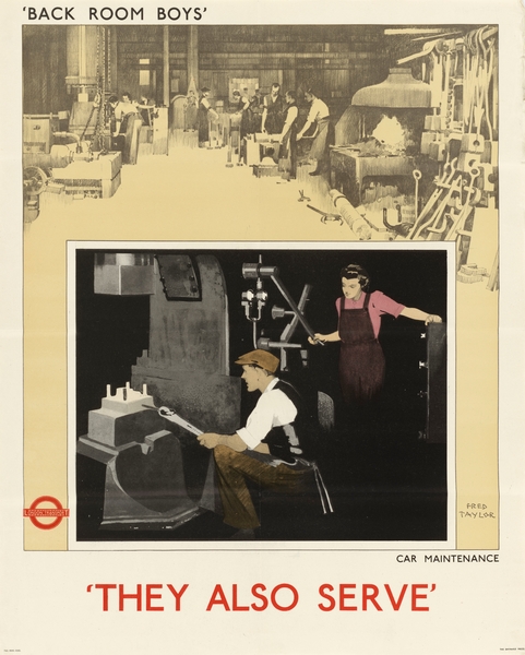 Back Room Boys’ They Also Serve – Car Maintenance by IStockHistory com