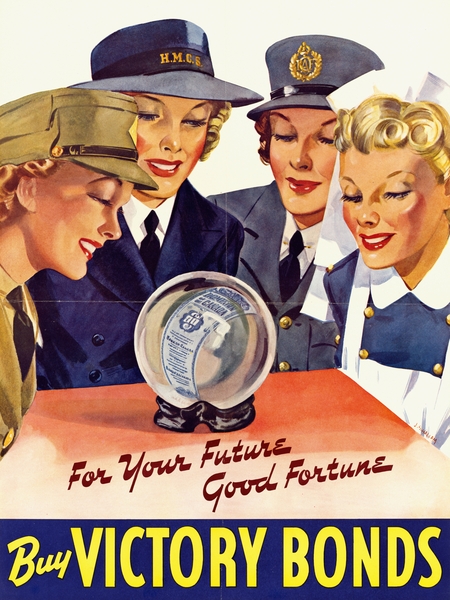 For Your Future Good Fortune – Buy Victory Bonds by IStockHistory com