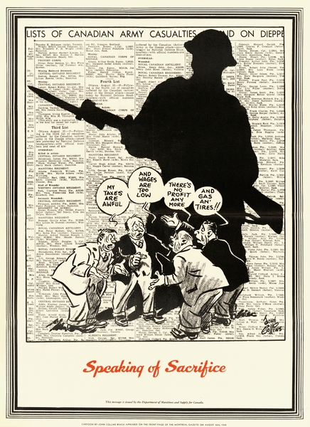 Speaking of Sacrifice by IStockHistory com