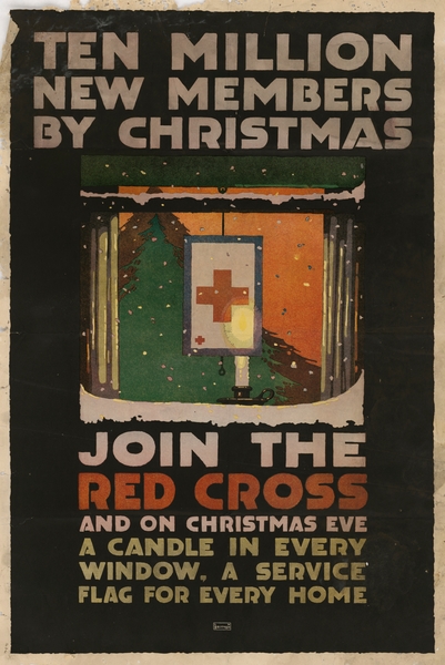 Ten Million New Members by Christmas – Join the Red Cross by IStockHistory com