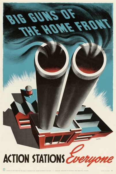 Big Guns of the Home Front – Action Stations Everyone by IStockHistory com