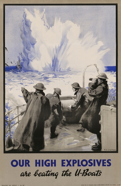 Our High Explosives are Beating the U-Boats  by IStockHistory com