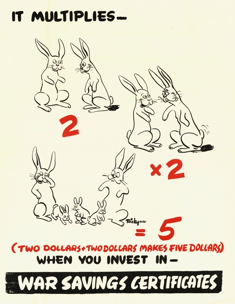 It Multiples – War Savings Certificates by IStockHistory com