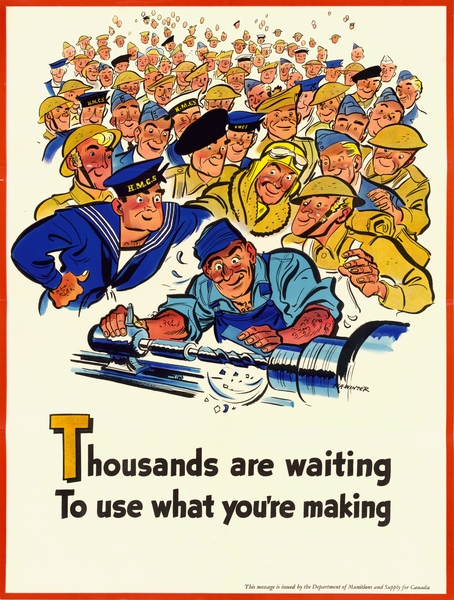 Thousands are Waiting to Use What You’re Making  by IStockHistory com