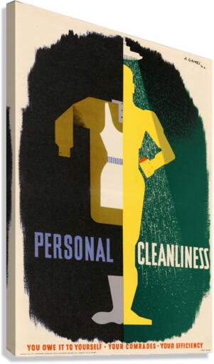 Personal Cleanliness Canvas Print