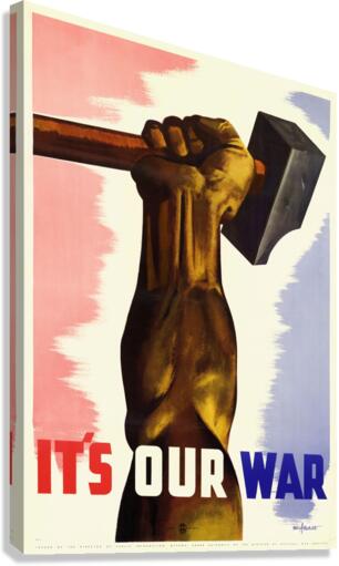 It’s Our War Canvas Print