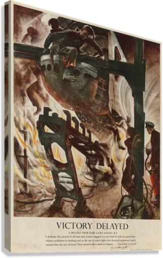 Victory Delayed Impression sur toile