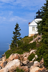 Bass Harbor Light in Acadia National Park in Northern Maine