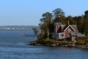 North Conanicut Island Lighthouse in Rhode Island