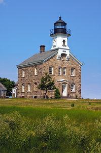 Sheffield Island Light Unique Stone Architecture in Connecticut