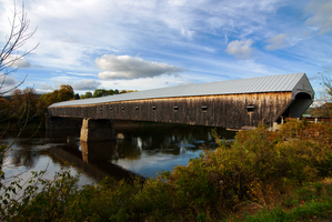 Longest Covered Bridge in America is Cornish-Windsor Bridge Connecting New Hampshire and Vermont