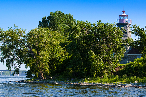 Windmill Point Light is Northernmost Beacon in Vermont Print