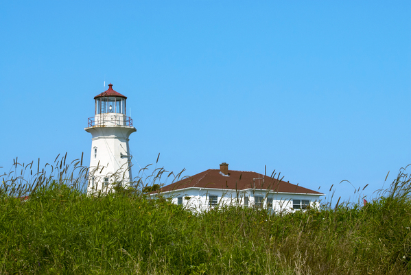 Old Canadian Lighthouse on Machias Seal Island  Print