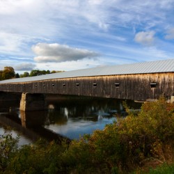 Longest Covered Bridge in America is Cornish-Windsor Bridge Connecting New Hampshire and Vermont