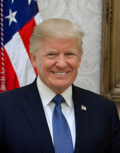 DONALD TRUMP OFFICIAL PORTRAIT