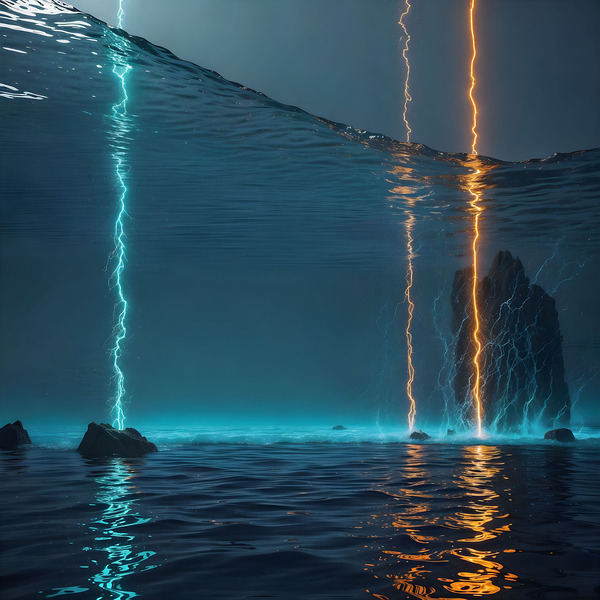 Rain meets Thunder Print