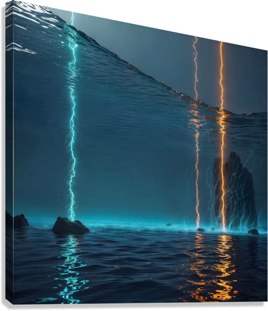 Rain meets Thunder Canvas Print