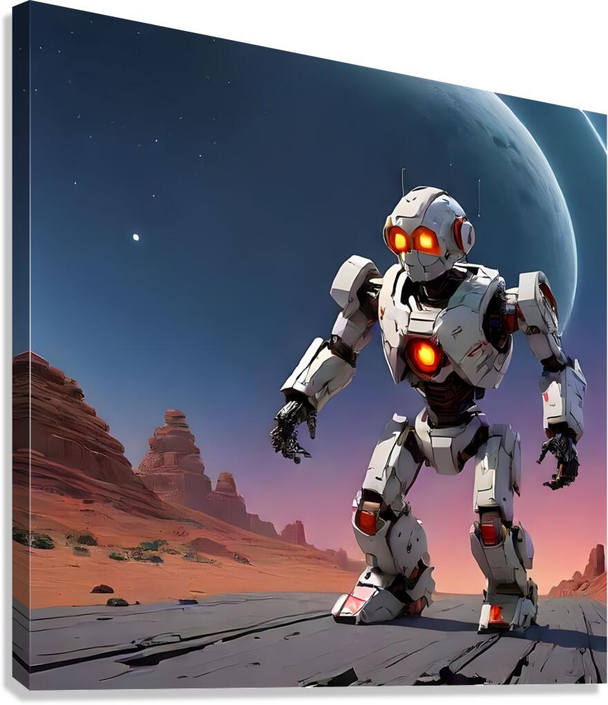 Robot1 Canvas Print
