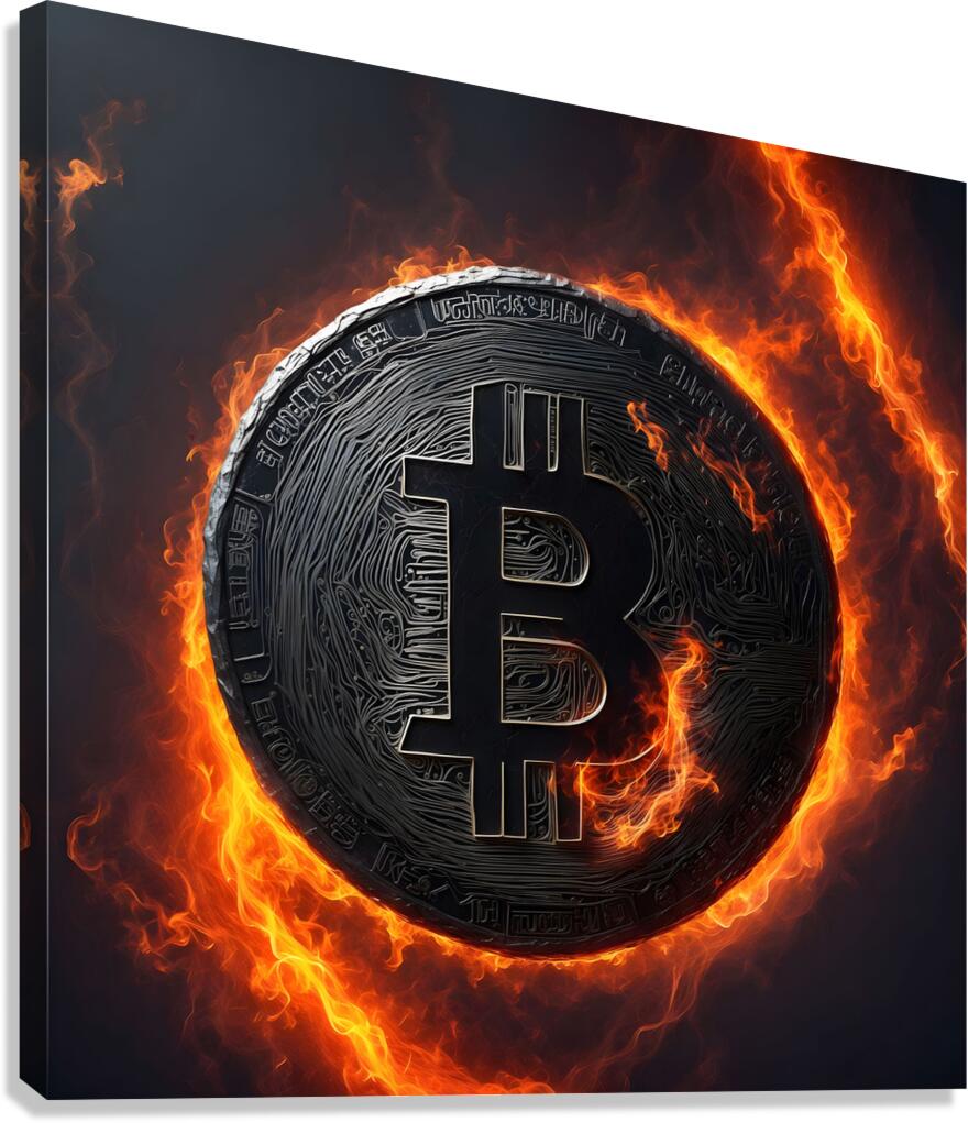 bitcoin Canvas Print