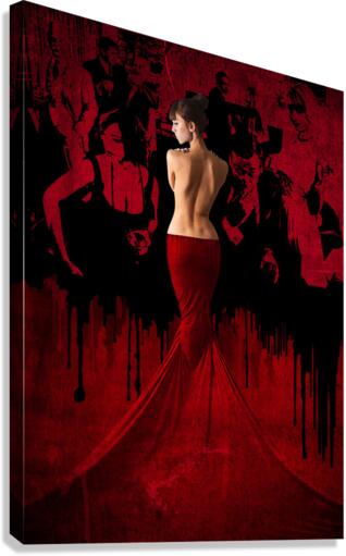 Attraction Canvas Print