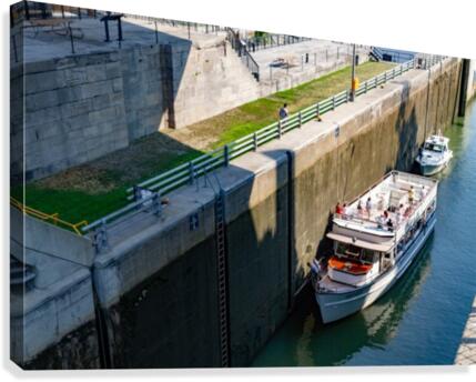 in lock Canvas Print