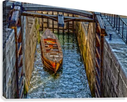 Restored Lock Canvas Print