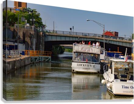 leaving lock Canvas Print