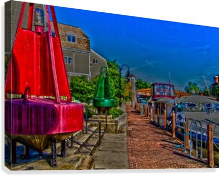 Stop Over Canvas Print