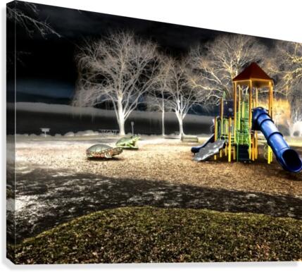 Resting Playground Canvas Print