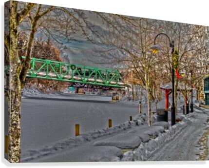Bridge Canvas Print