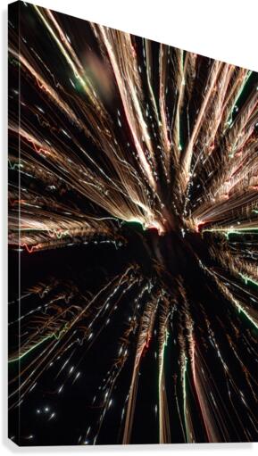 Rocket trails Canvas Print