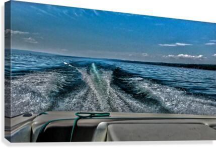 The Wake Canvas Print