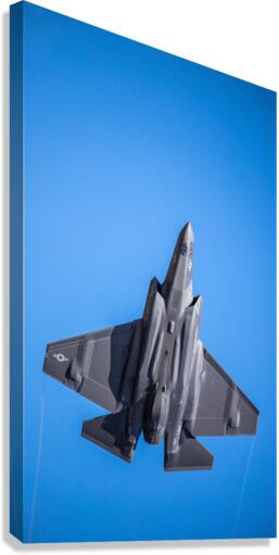F-35 Fly Over Canvas Print